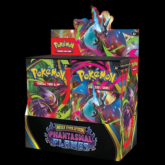 Pokemon TCG: Mega Evolutions - Phantasmal Flames Booster Box - Pokémon TCG